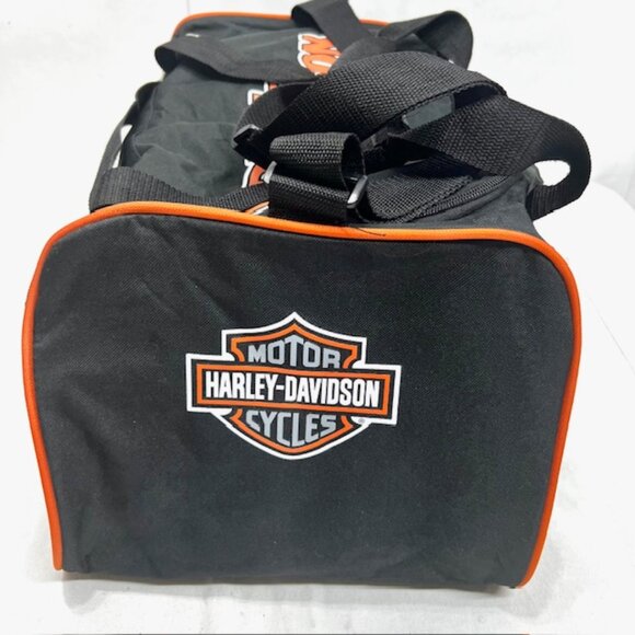 Collection Harley-Davidson 18 x9x11 Duffel Shoulder Bag Travel Gym+2 Lg T-Shirt - Picture 5 of 11